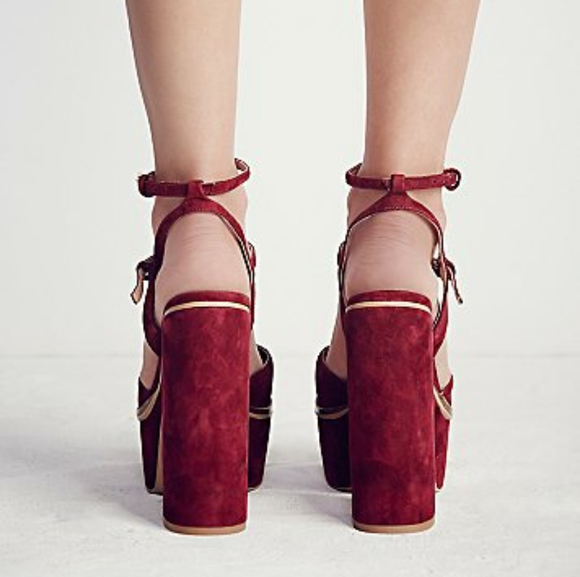 NEW Free People Twin Sundown Platform Shoes - Picture 13 of 13